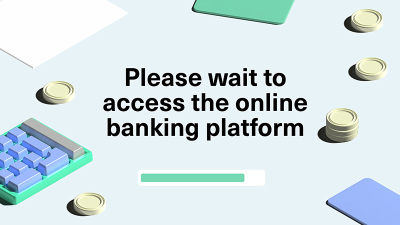 Financial services queue