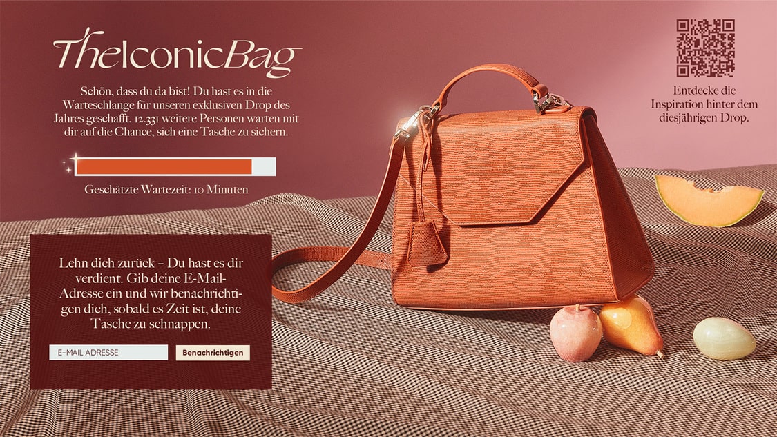 luxury retail queue example