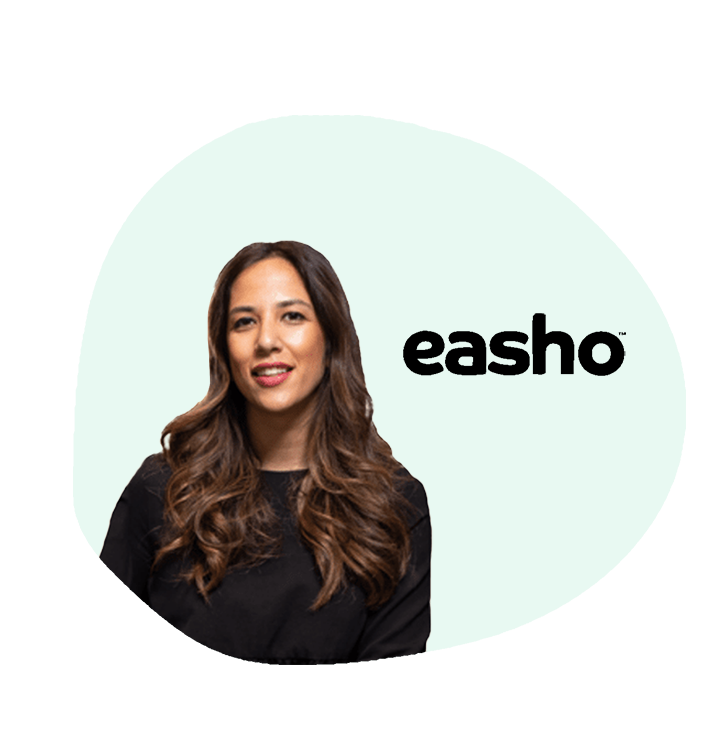 Easho logo portrait